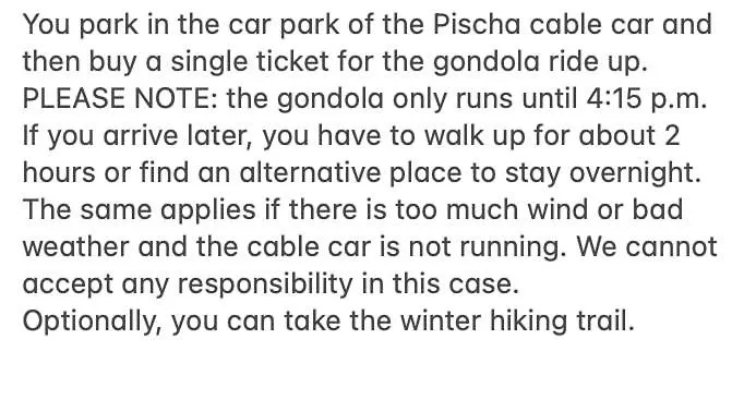 Hotel Pischa Mountain *